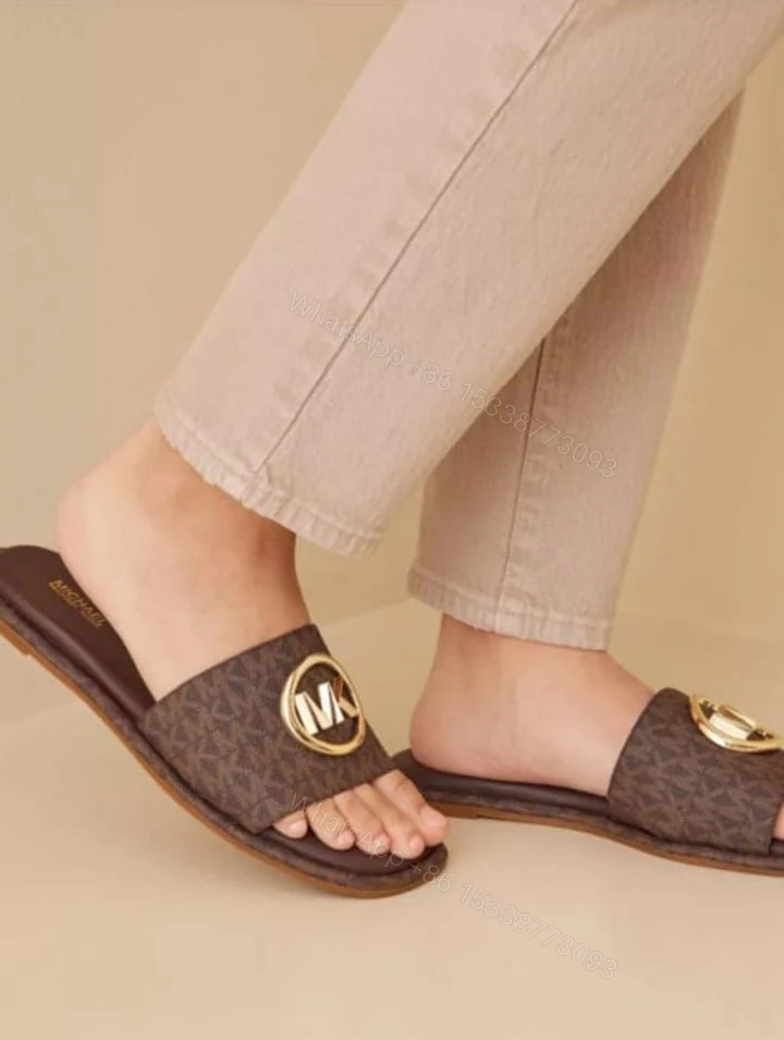 View 2 of BUY FIRST COPY MICHAEL KORS FLATS FOR LADIES DESIGNER SANDALS