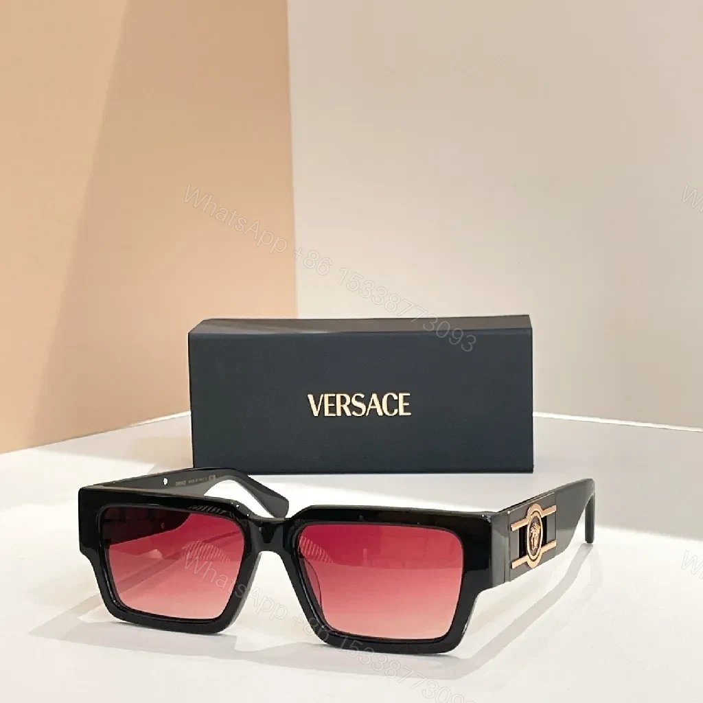 View 6 of Bold Gradient Lens Sunglasses - Blocky Frame, Ultra Luxe