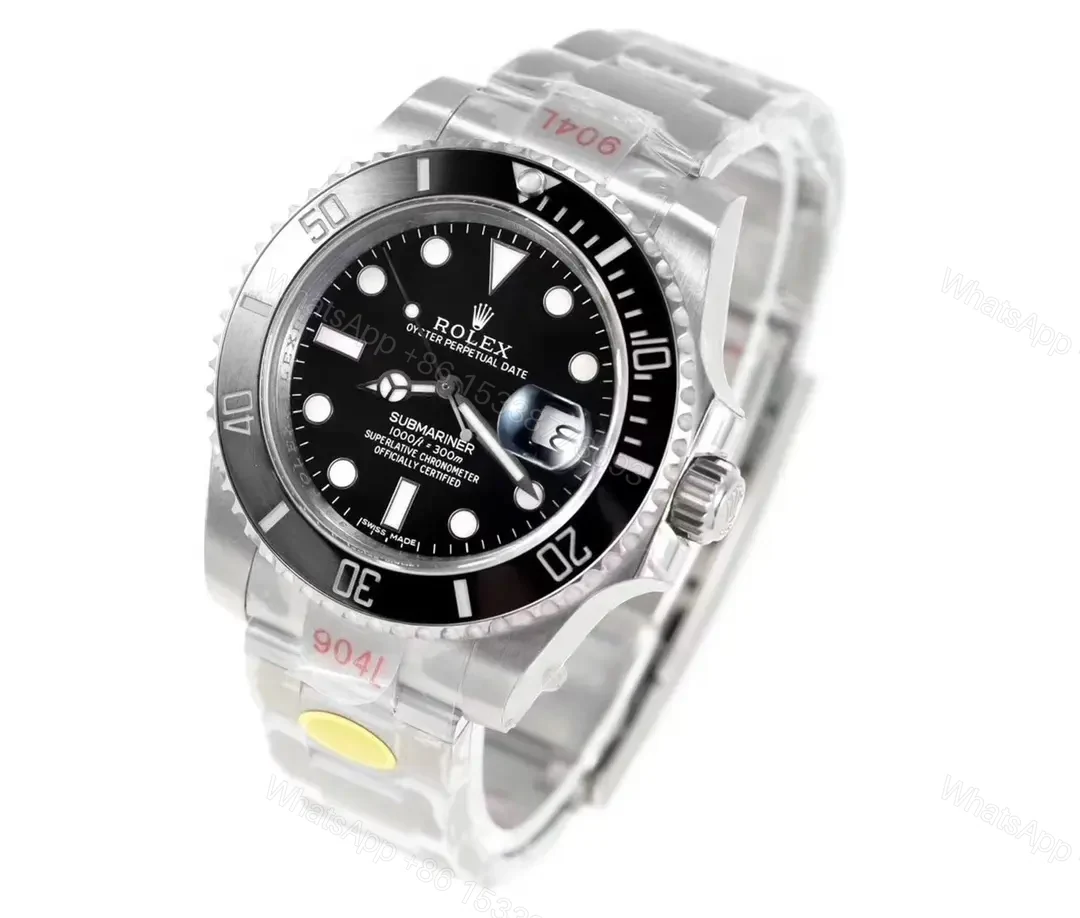 View 3 of DJ Factory Clean Factory Rolex Submariner Black Dial Steel Watch