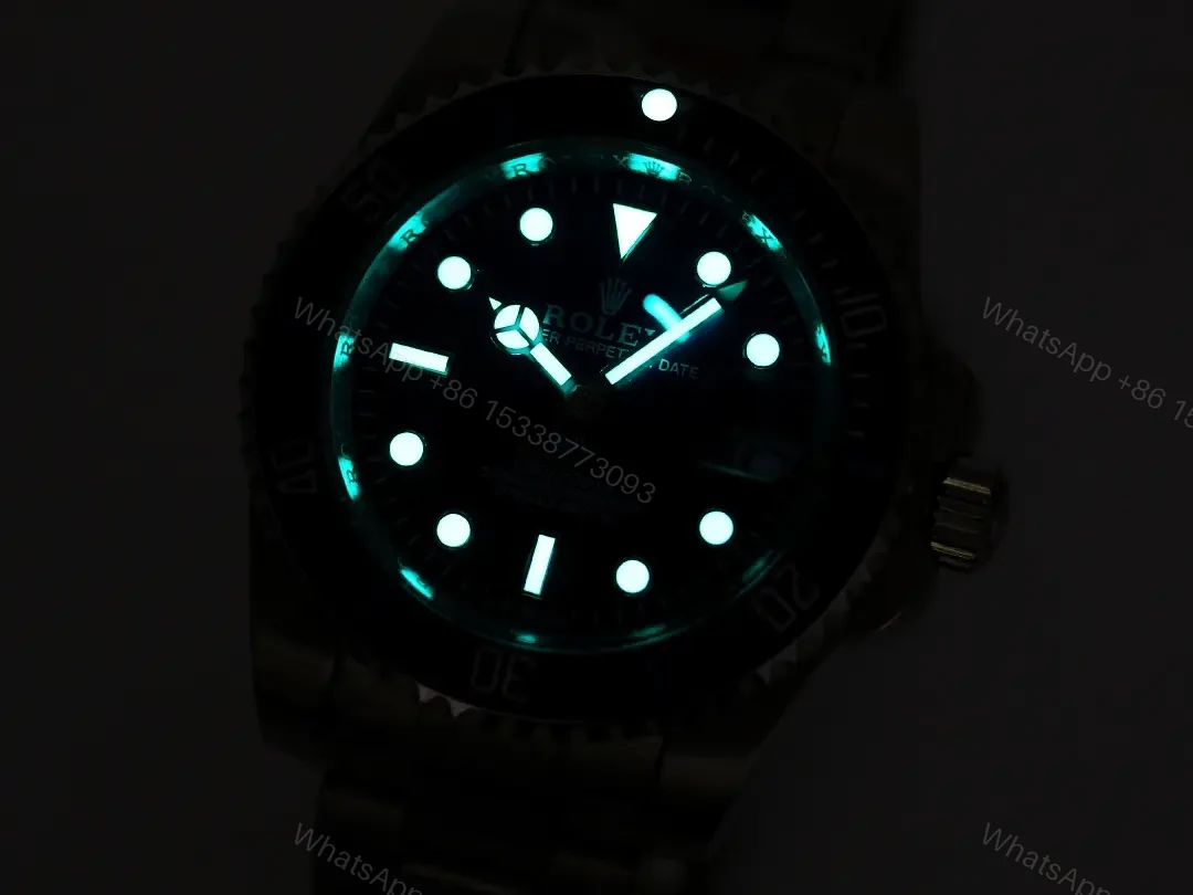 View 8 of JB Factory Clean Factory ROLEX DIW Submariner Parakeet Blue Watch