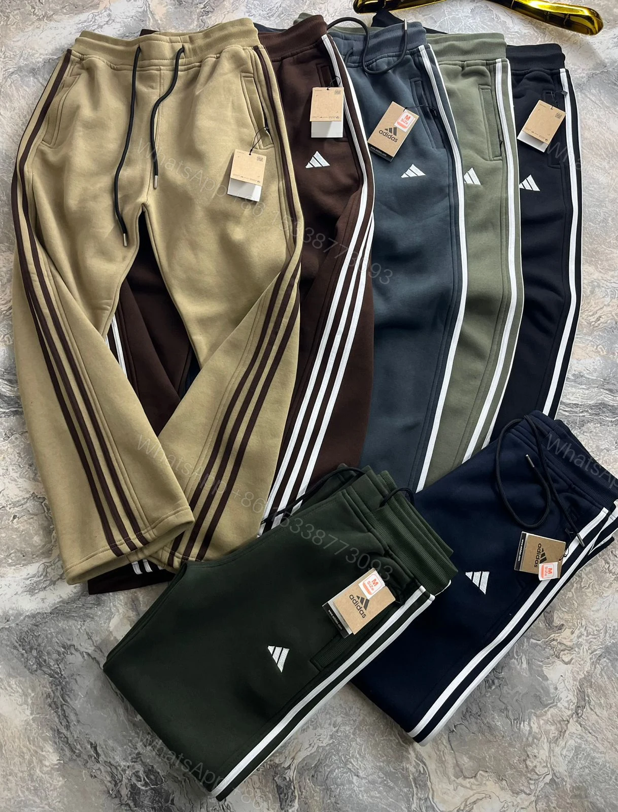 View 4 of FIRST COPY ADIDAS COTTON FLEECE LOWER