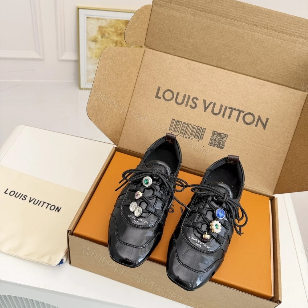 View 4 of Louis Vuitton Lv Sneakerina Black 1Aiver