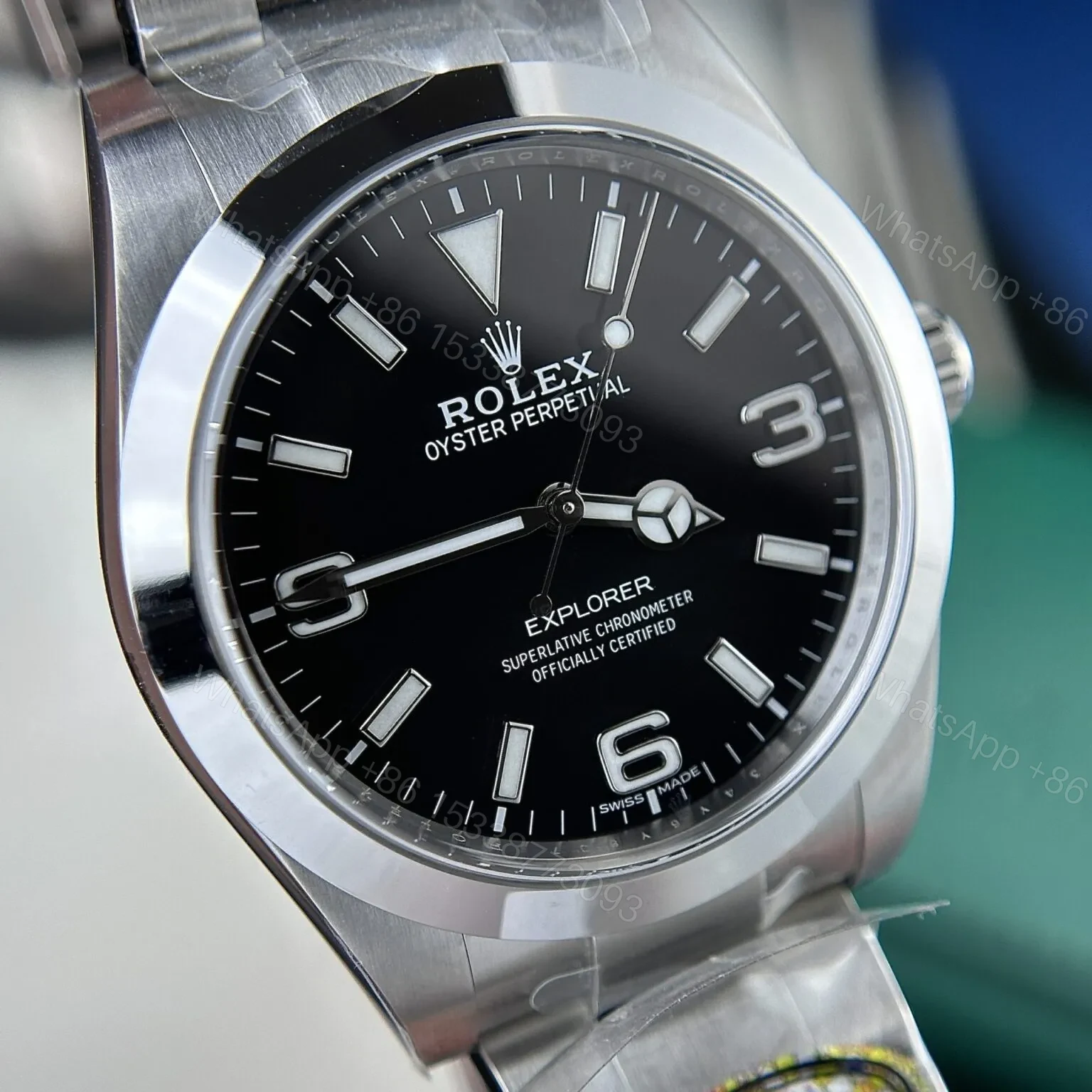 View 4 of Superclone Rolex Explorer Black Dial 224270