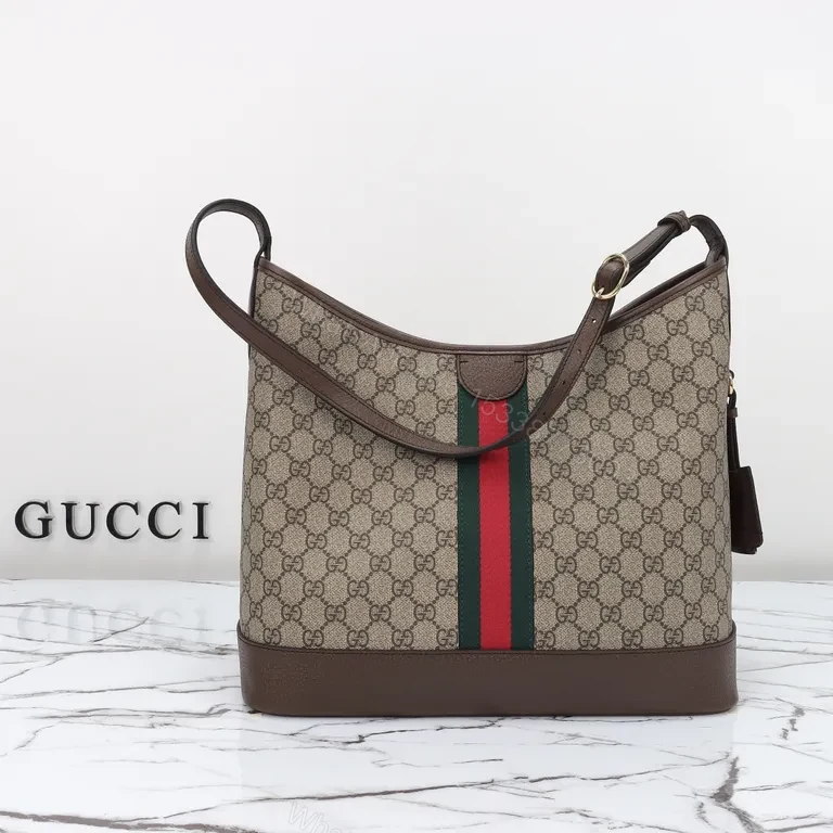 View 6 of G GG Supreme Shoulder Bag: Subtle Icon, Daily Luxury