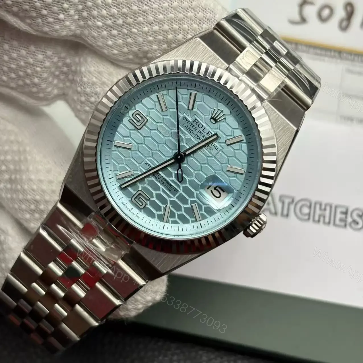 View 6 of Replica Rolex Land Dweller 40 mm Oystersteel