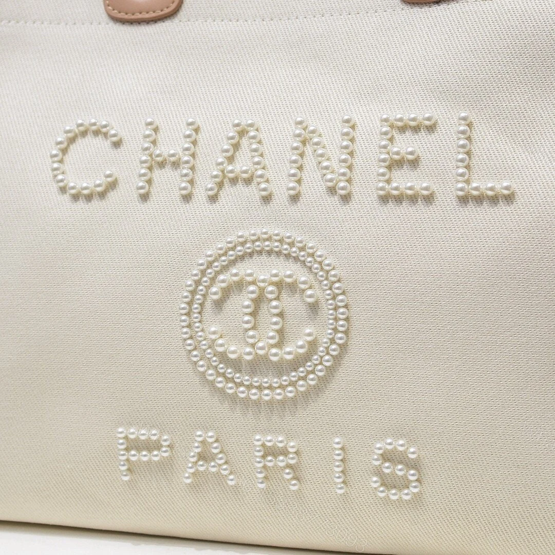 View 8 of Chanel Deauville Tote Bag