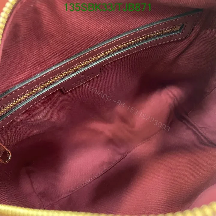 View 9 of Gucci Red Super Mini Shoulder Bag with Leather Trim Finish 795168