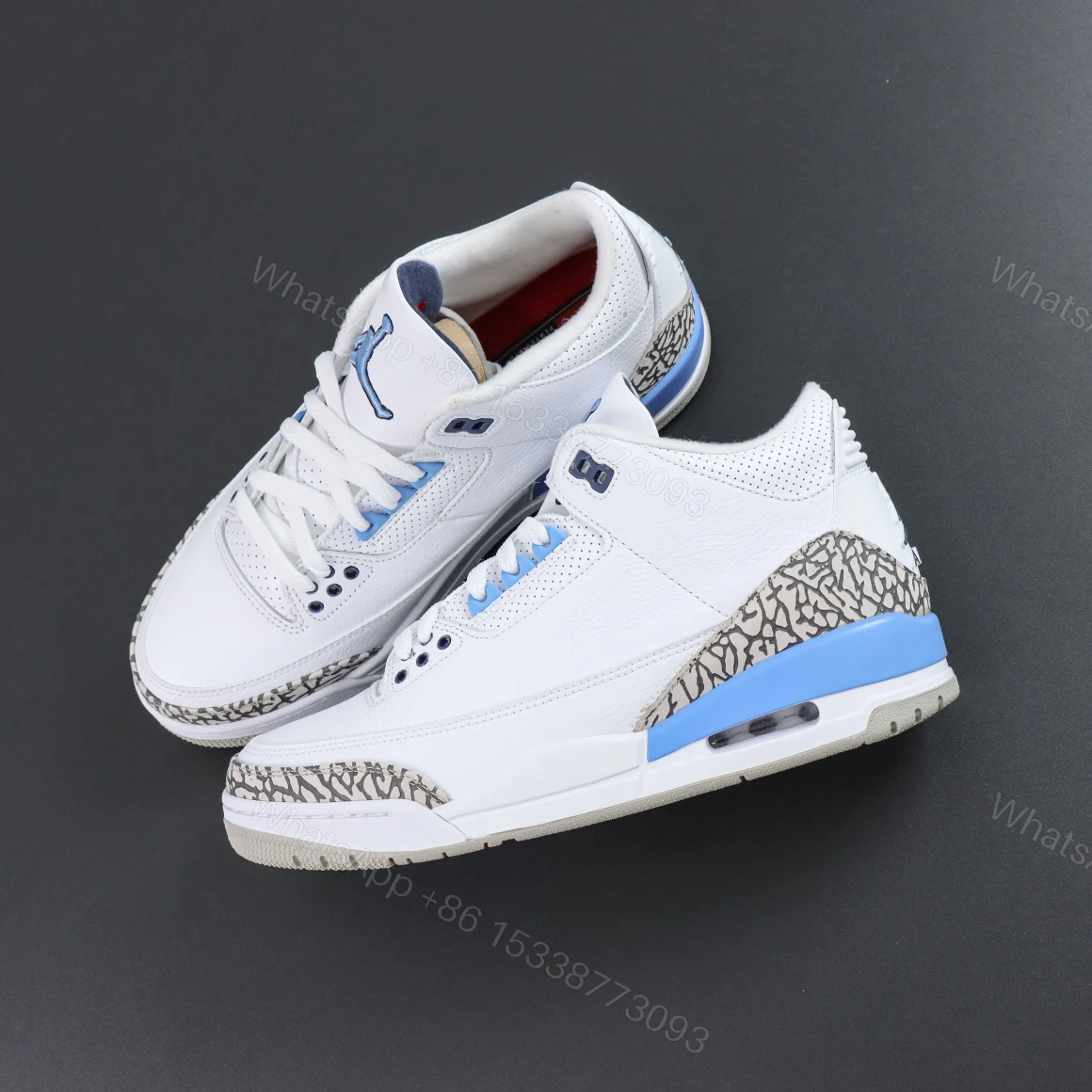 View 8 of AIR JORDAN 3 RETRO UNC(2020) Reps