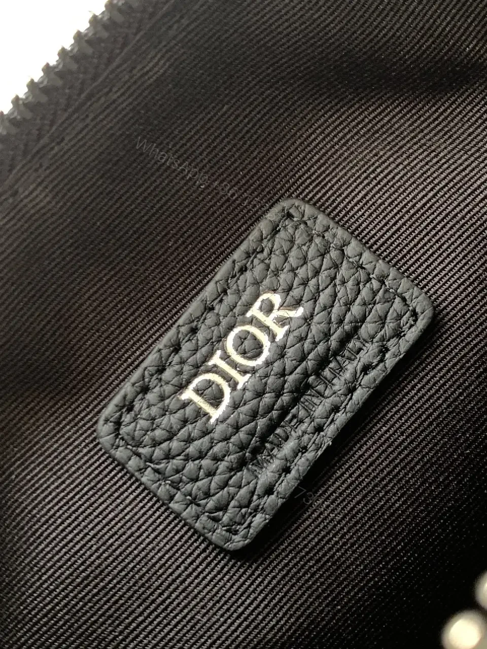 View 3 of Charcoal Jacquard Crossbody: Luxe Minimalist, Structured