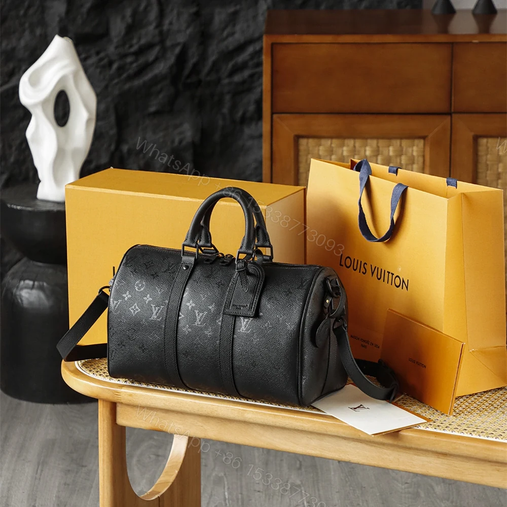 View 8 of 高仿LV*Keepall35系列M28370男士單肩包免檢版