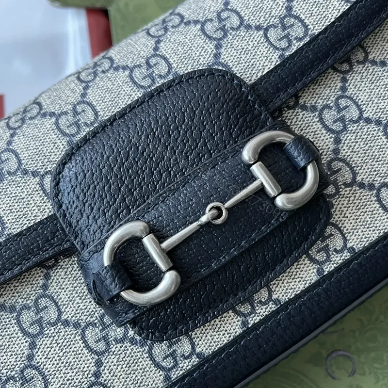 View 4 of Gucci 1955 Horsebit Shoulder Bag