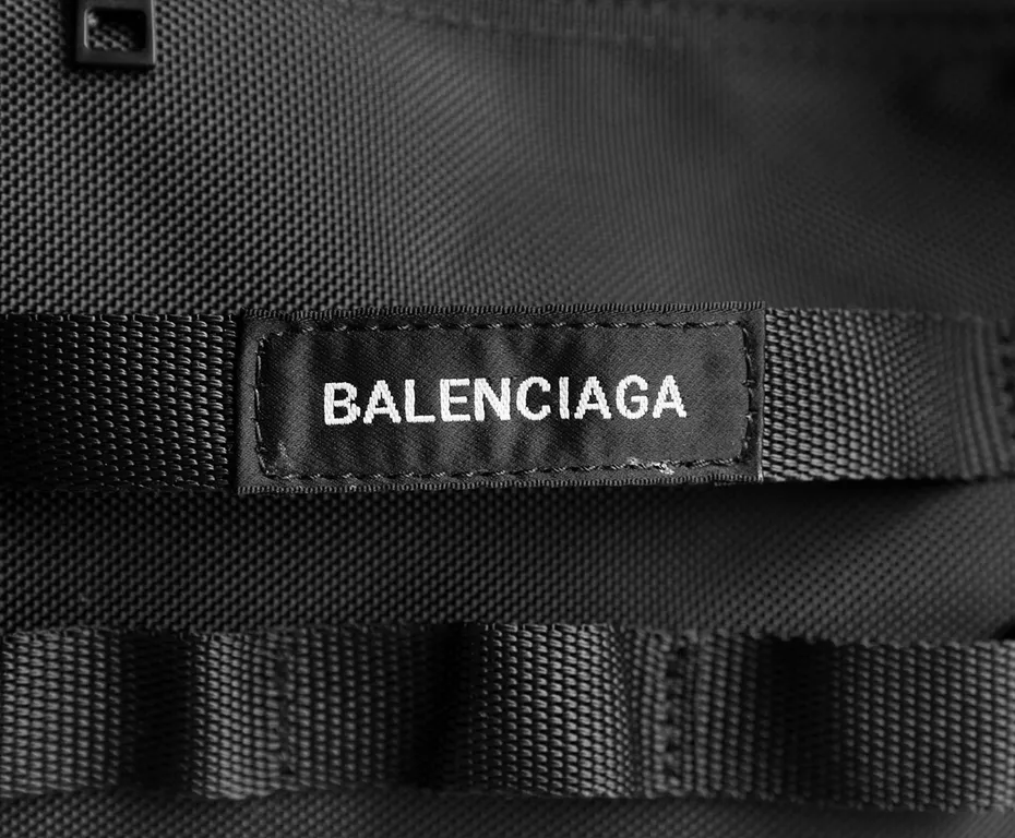 View 6 of Balenciaga Black Leather Bold Travel Duffel — Premium Cabin Bag