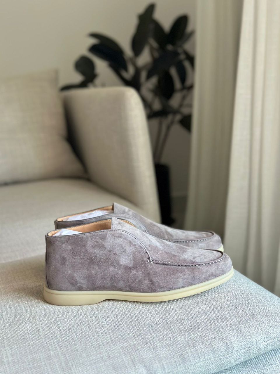BOSS Slipper ‘Sienne’ greige — view 1