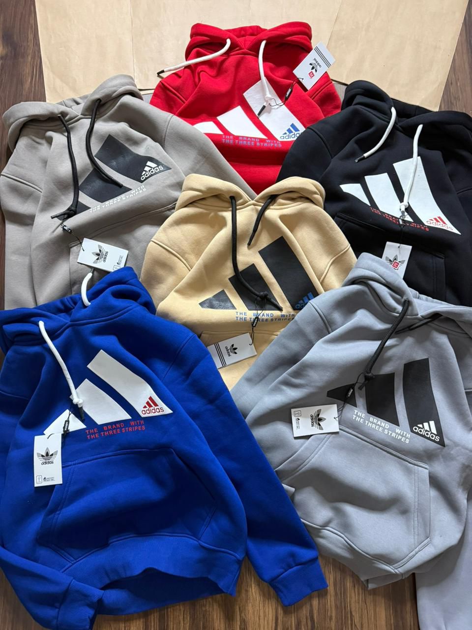 First Copy Adidas Premium Quality Hoodie Tracksuit — view 1