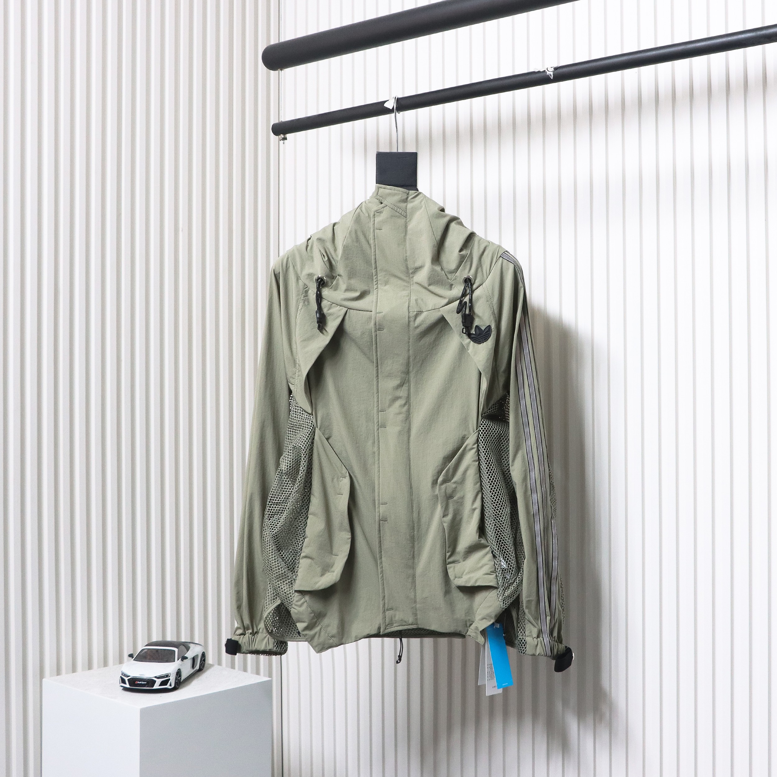 Adidas Detachable Functional Tooling Jacket Grey — view 1