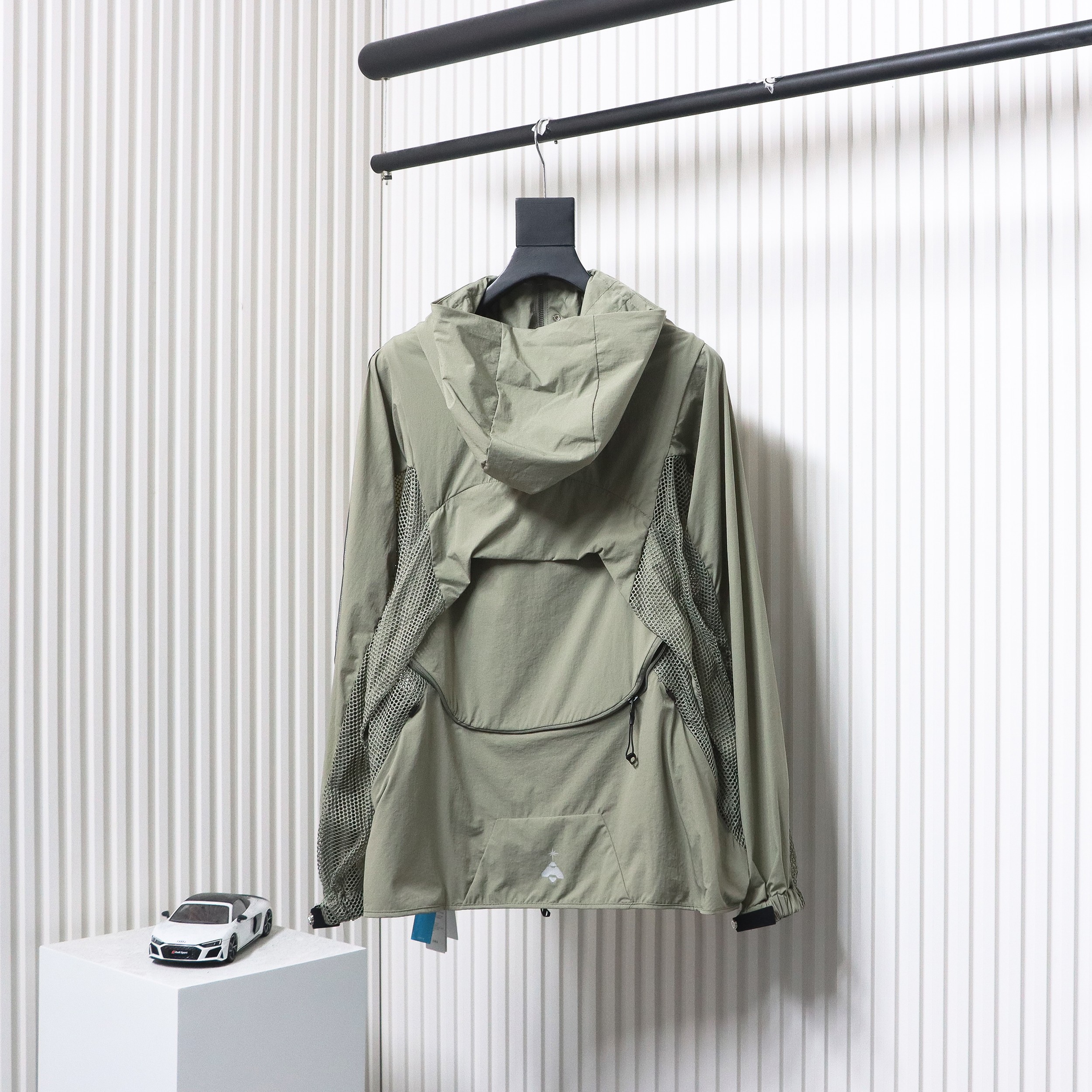 View 6 of Adidas Detachable Functional Tooling Jacket Grey