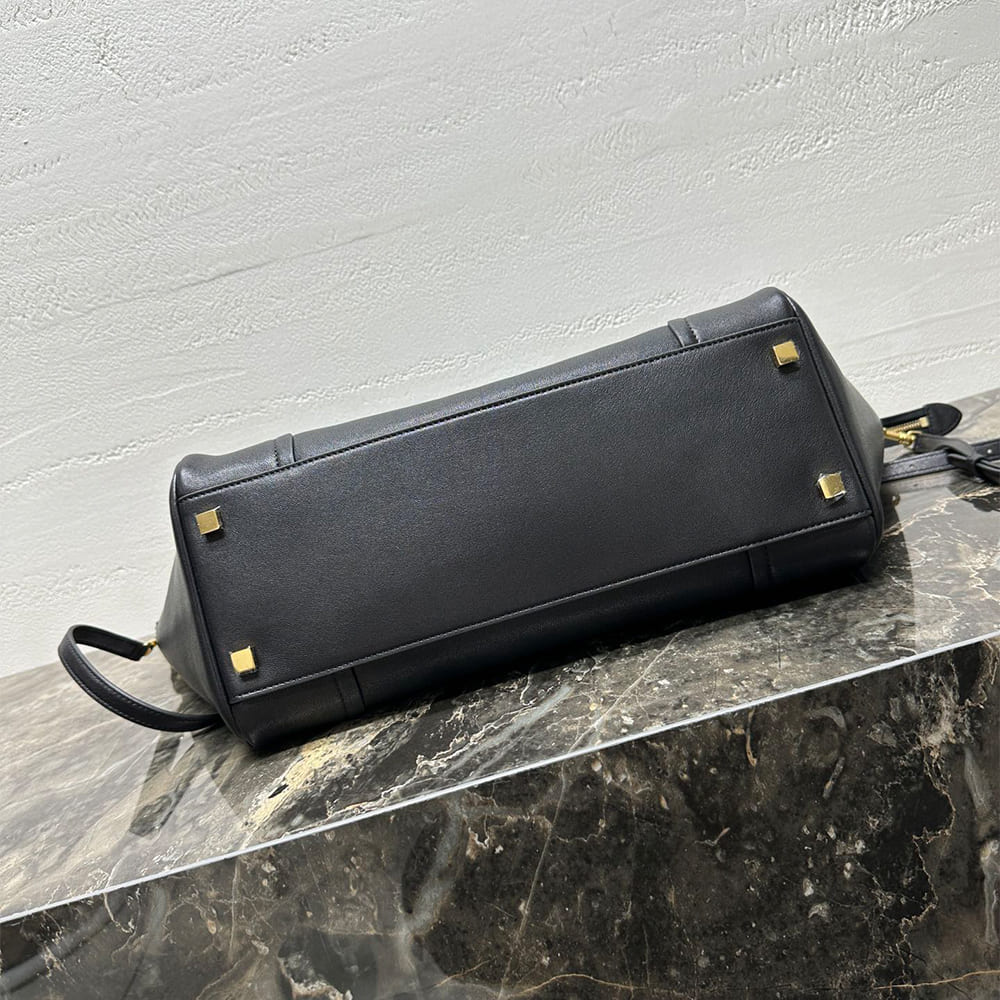 View 5 of CELINE MEDIUM SMILING NEW LUGGAGE IN SUPPLE SHINY LAMBSKIN(HIGH-END GRADE)