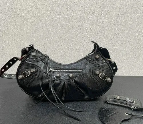 Balenciaga Le Cagole XS Shoulder Bag Black AAAA 9X5H77 — view 1